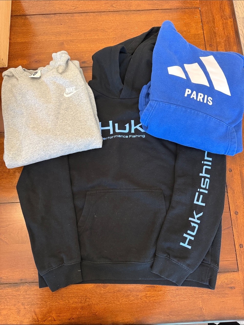 Huk Black Hoodie YXL+ gray Nike Sweatshirt men’s XS + XS Men’s Adidas hoodie (3)